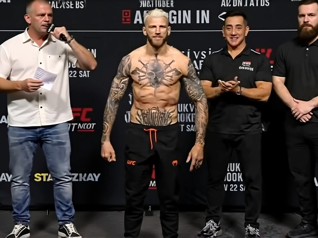 UFC Makes History in Qatar as Tsarukyan and Hooker Make Weight for Historic Fight Night